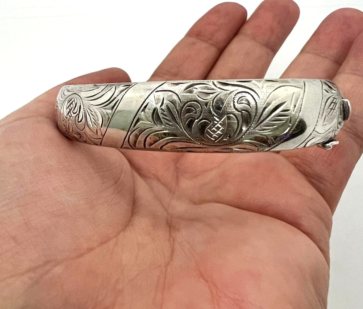 Antiker 900er Silber Armreif