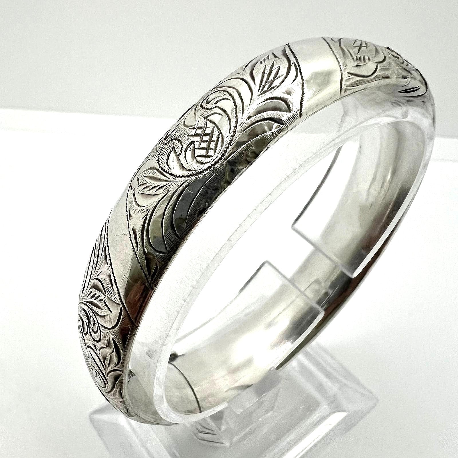 Antiker 900er Silber Armreif
