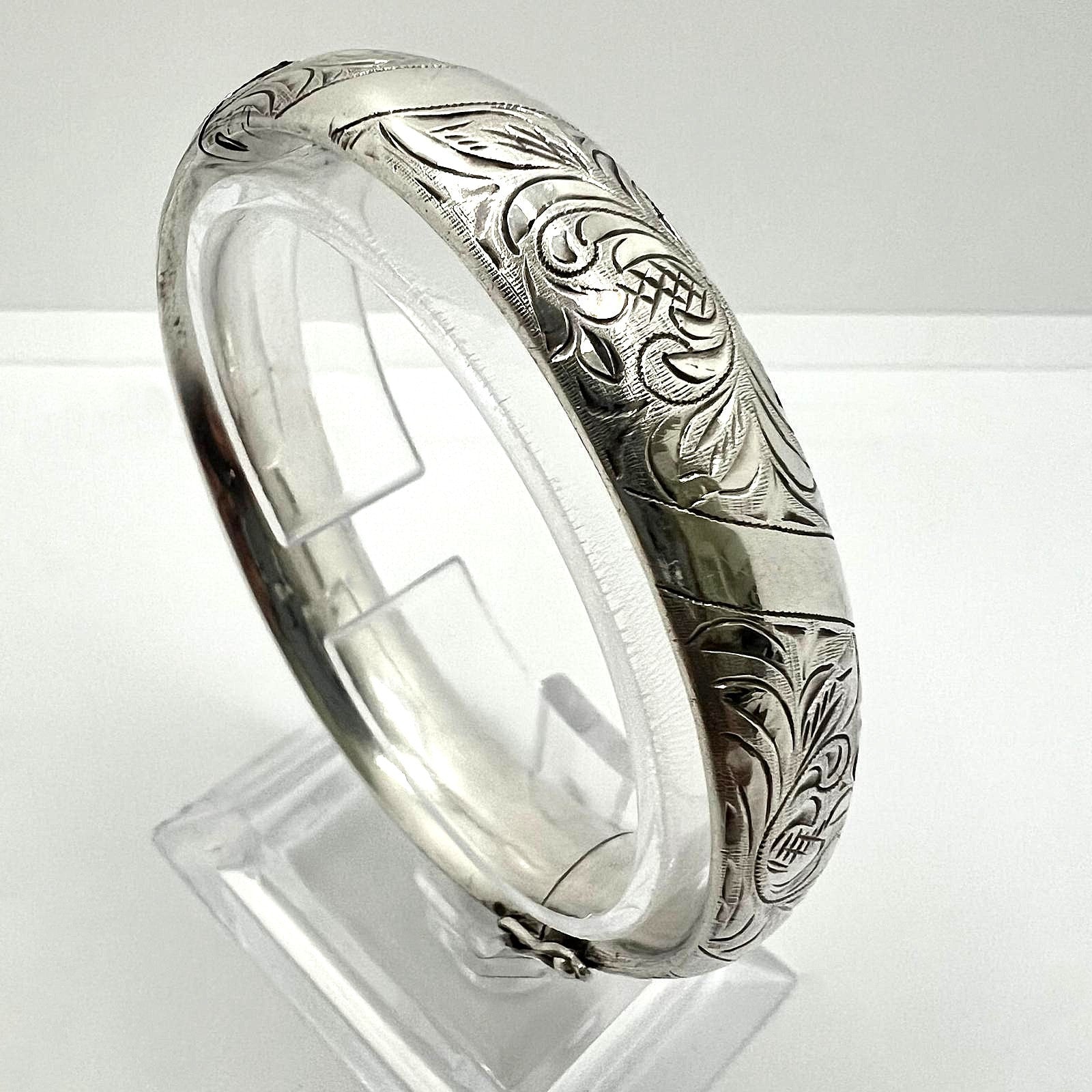 Antiker 900er Silber Armreif