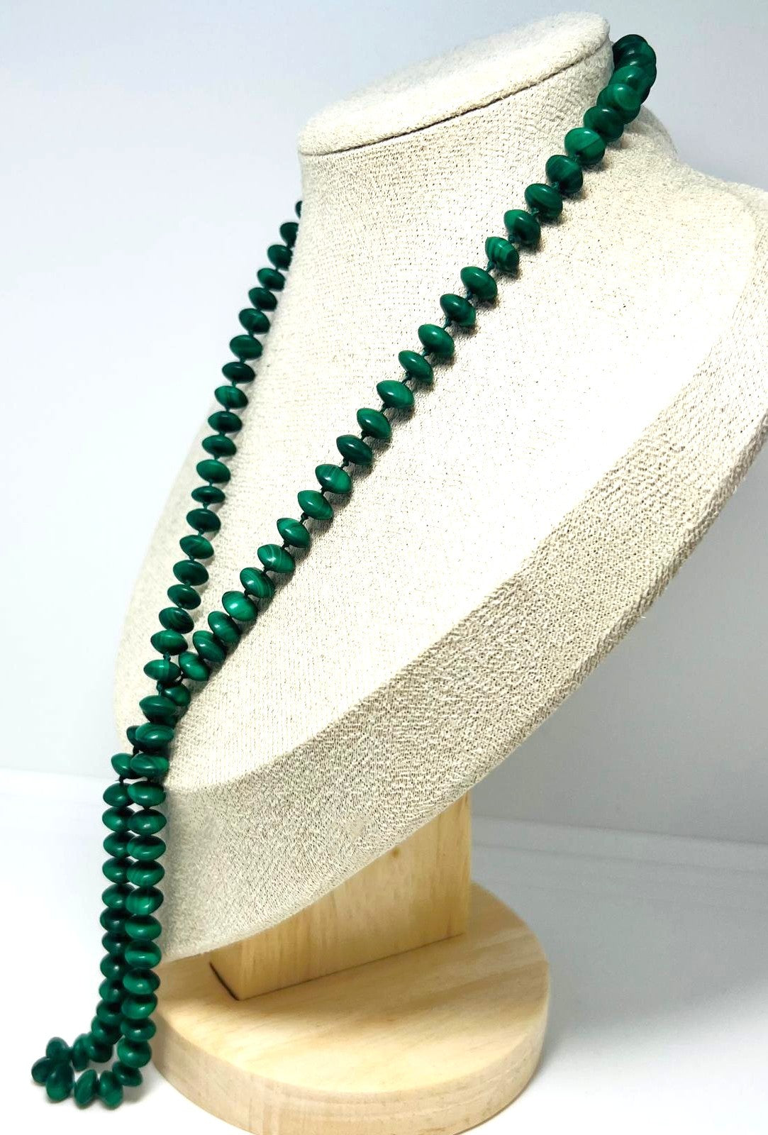 Vintage Malachit Kette 