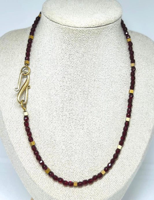 Vintage Granatkette