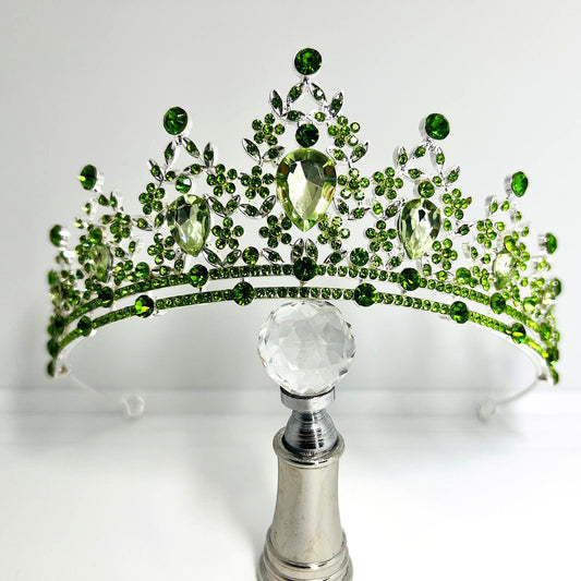 grüne Tiara