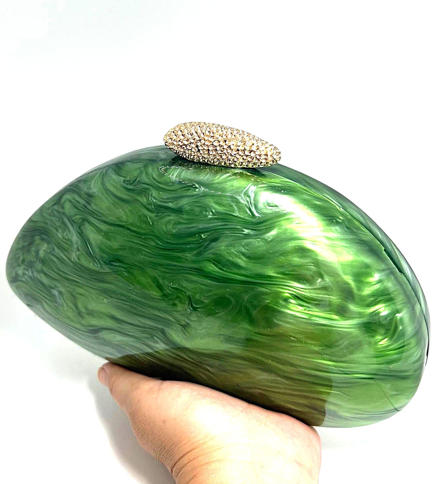Luxury Green Clutch Bag 