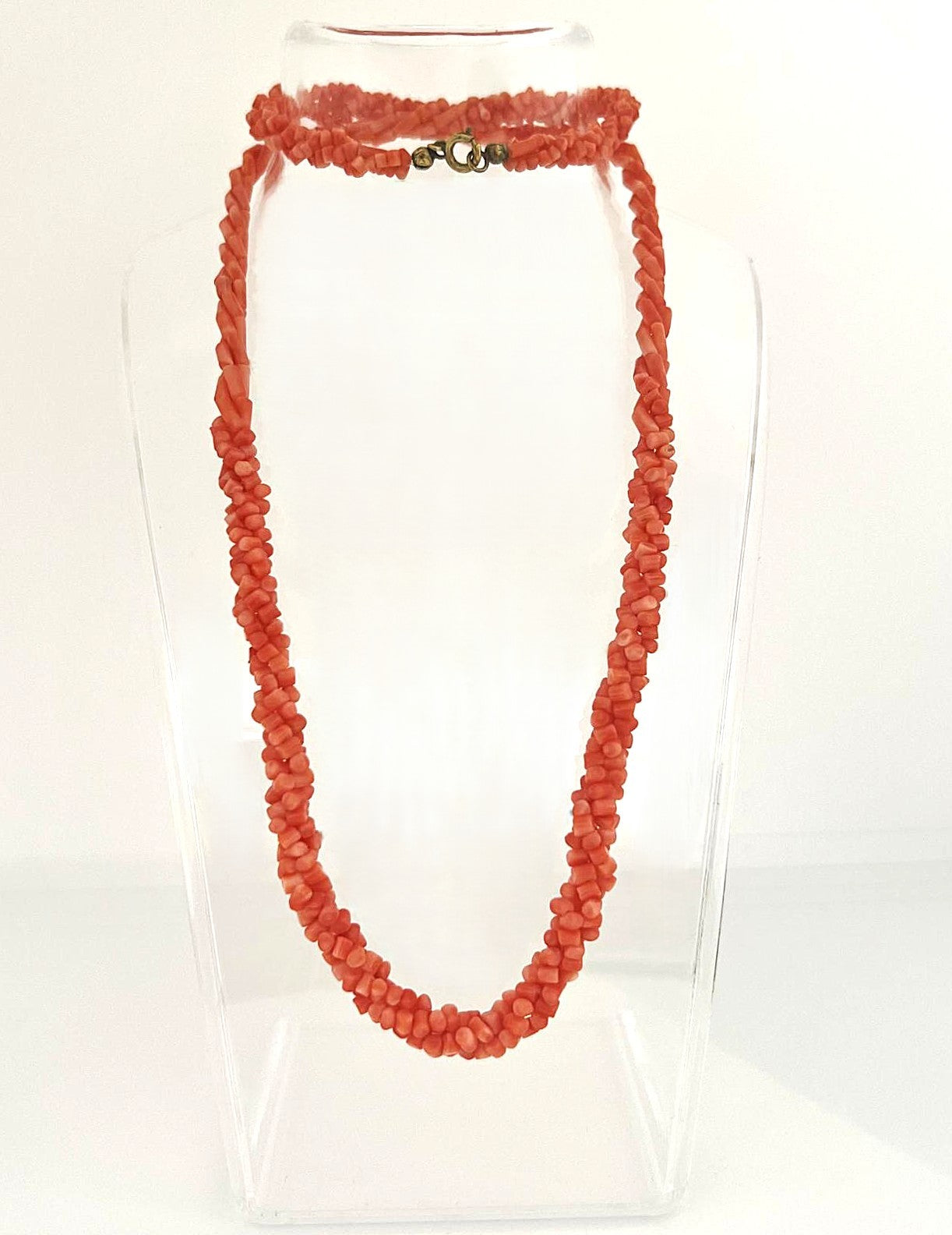 Korallen Schmuck Set