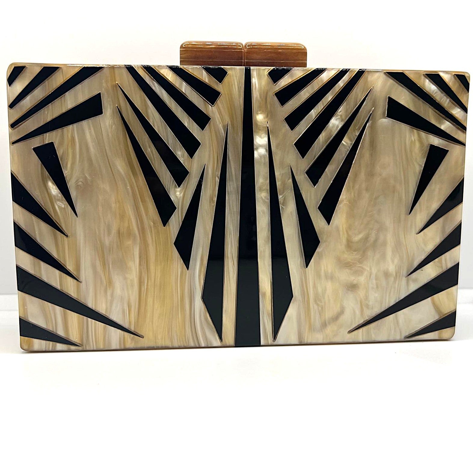 Luxuriöse Box Clutch Acryl 
