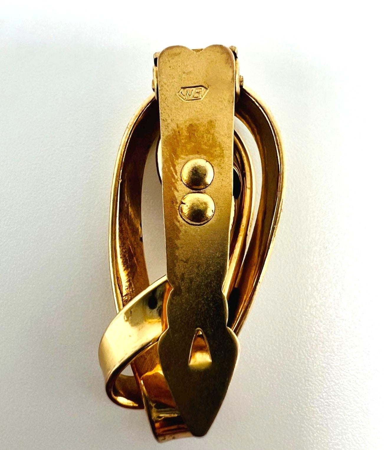 Vintage Krawattenclip Tombak 