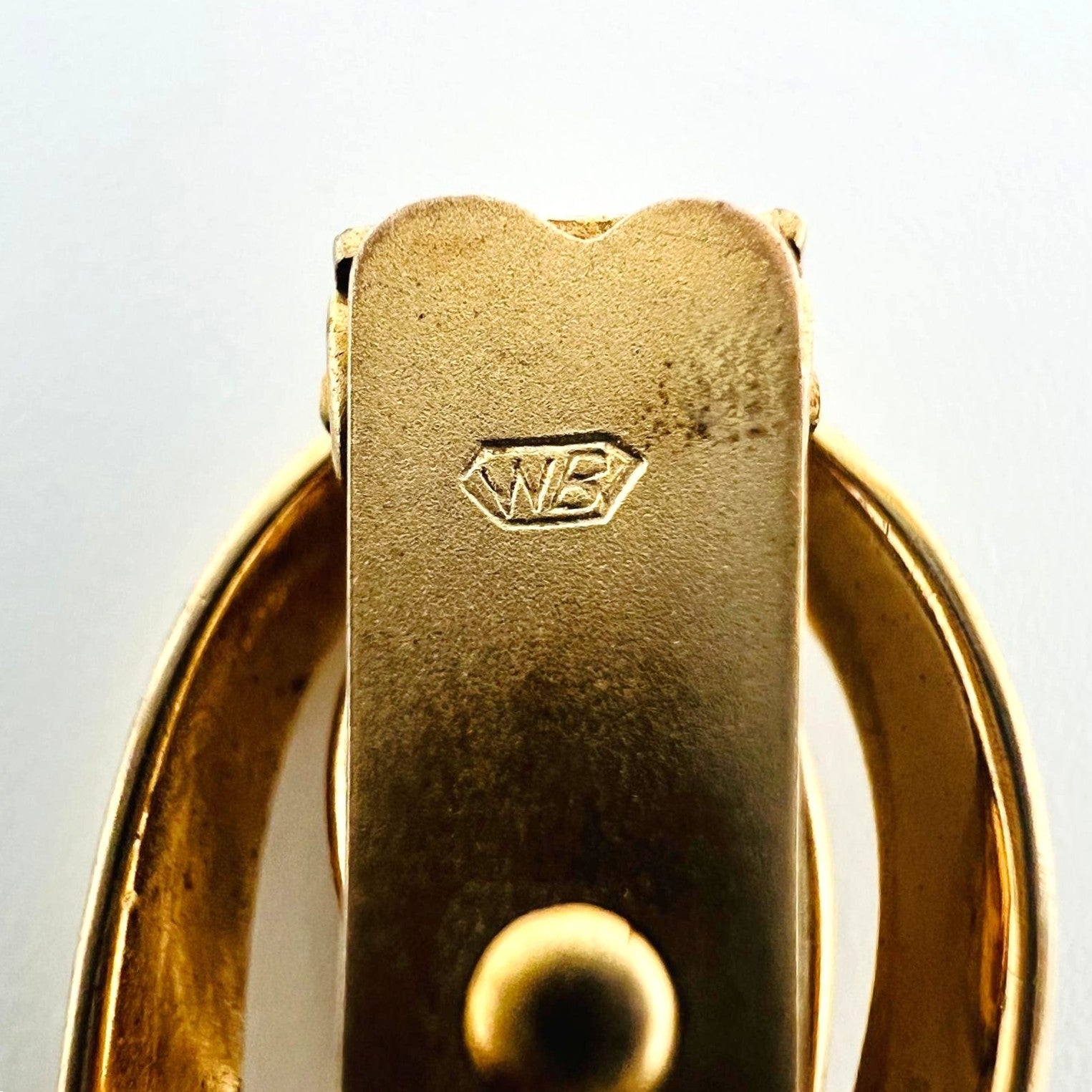 Vintage Krawattenclip Tombak 