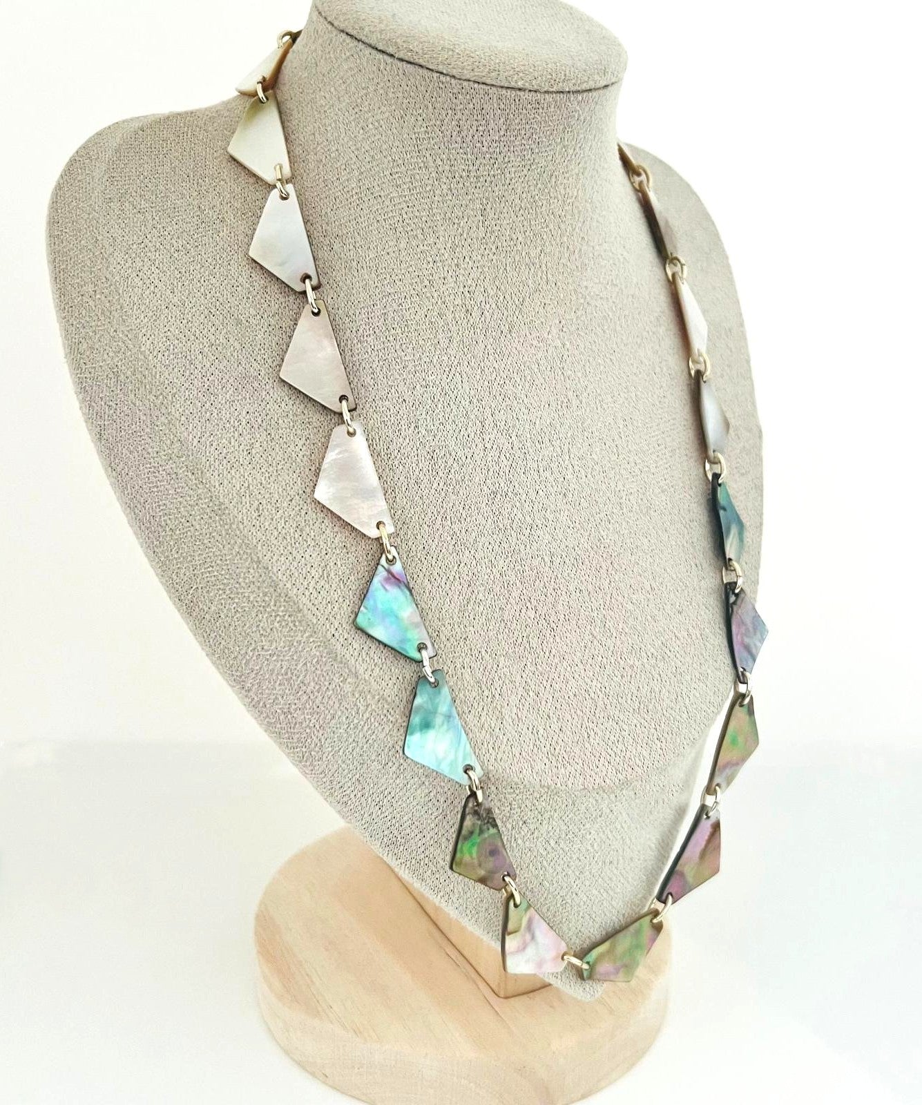 Vintage Perlmutt Kette 