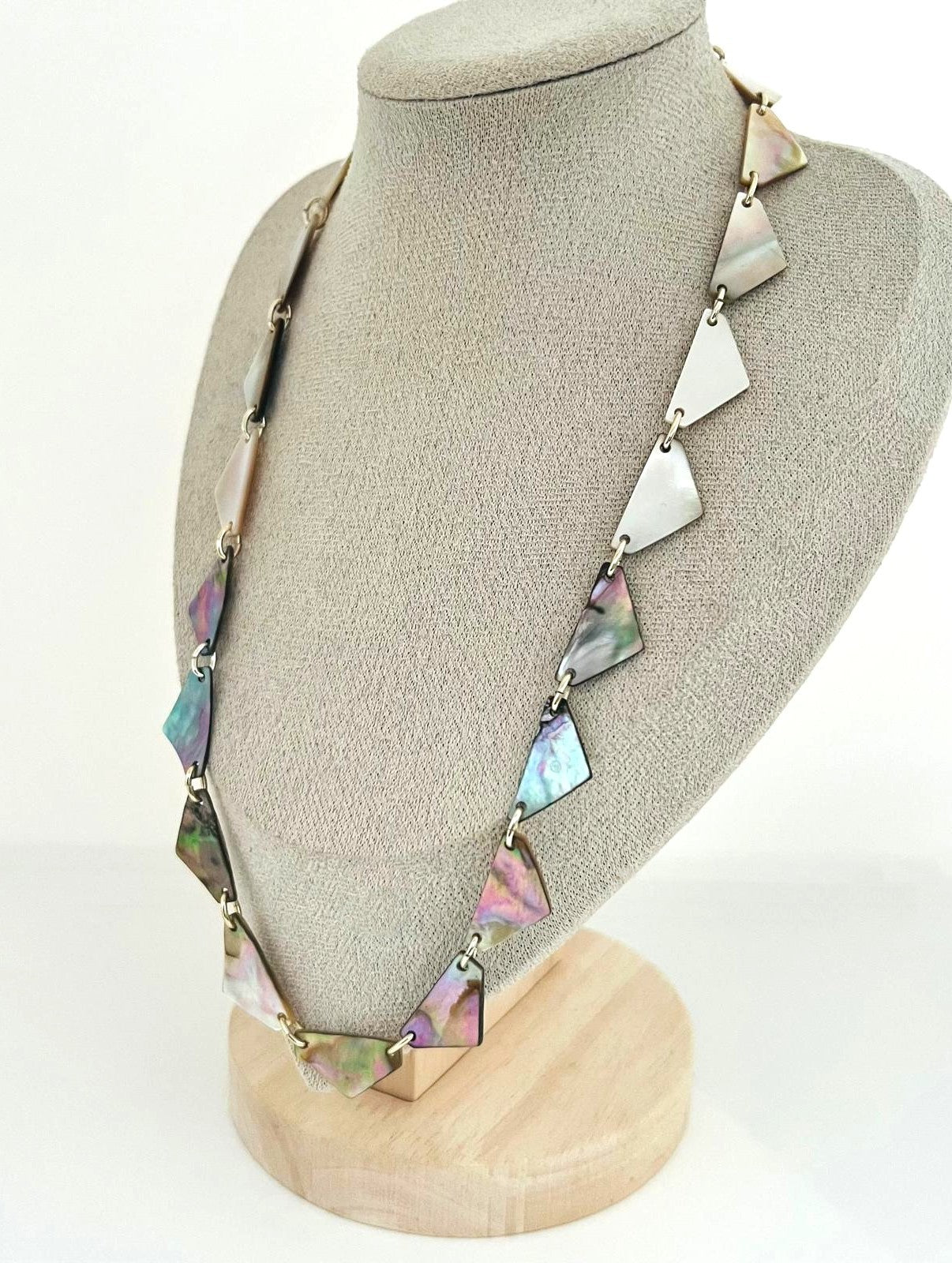 Vintage Perlmutt Kette 