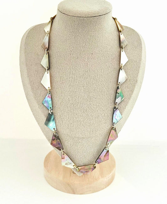 Vintage Perlmutt Kette 