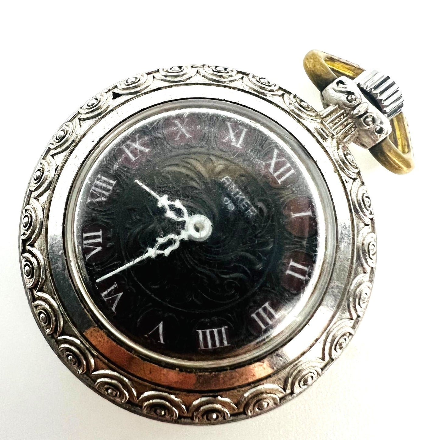 Vintage Anker Anhänger Taschenuhr 