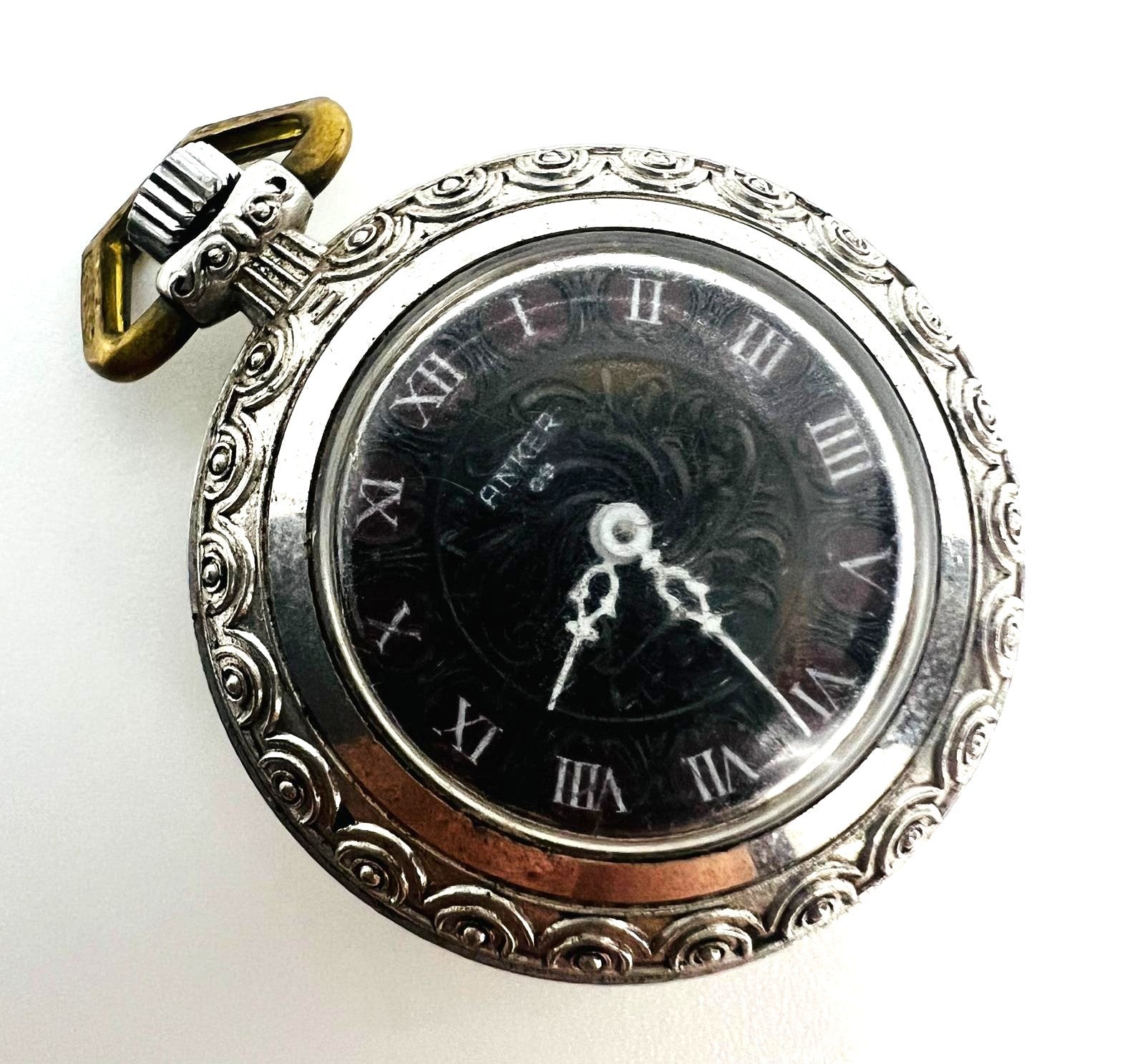 Vintage Anker Anhänger Taschenuhr 