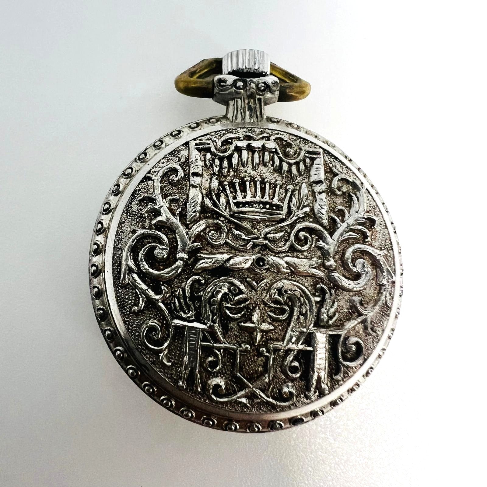 Vintage Anker Anhänger Taschenuhr 