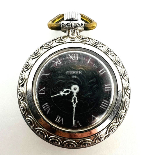 Vintage Anker Anhänger Taschenuhr 
