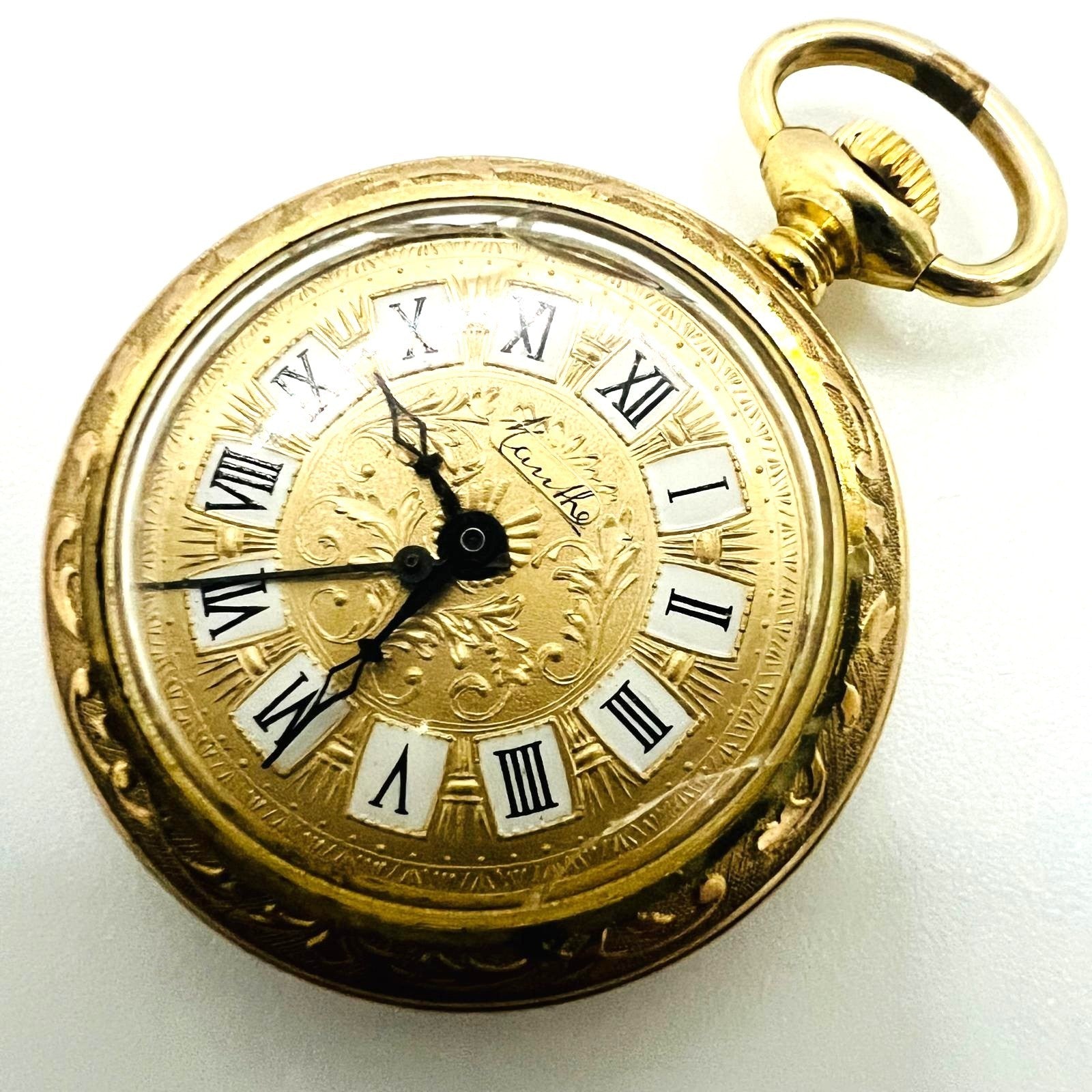 Vintage Manthe Taschenuhr 