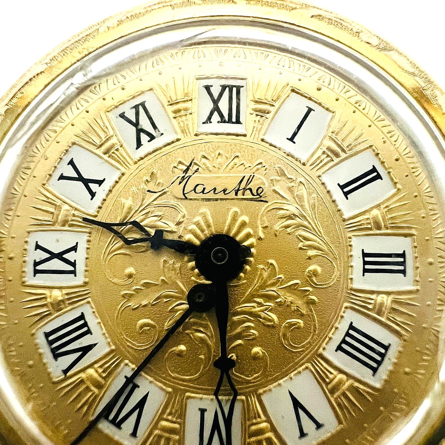 Vintage Manthe Taschenuhr 