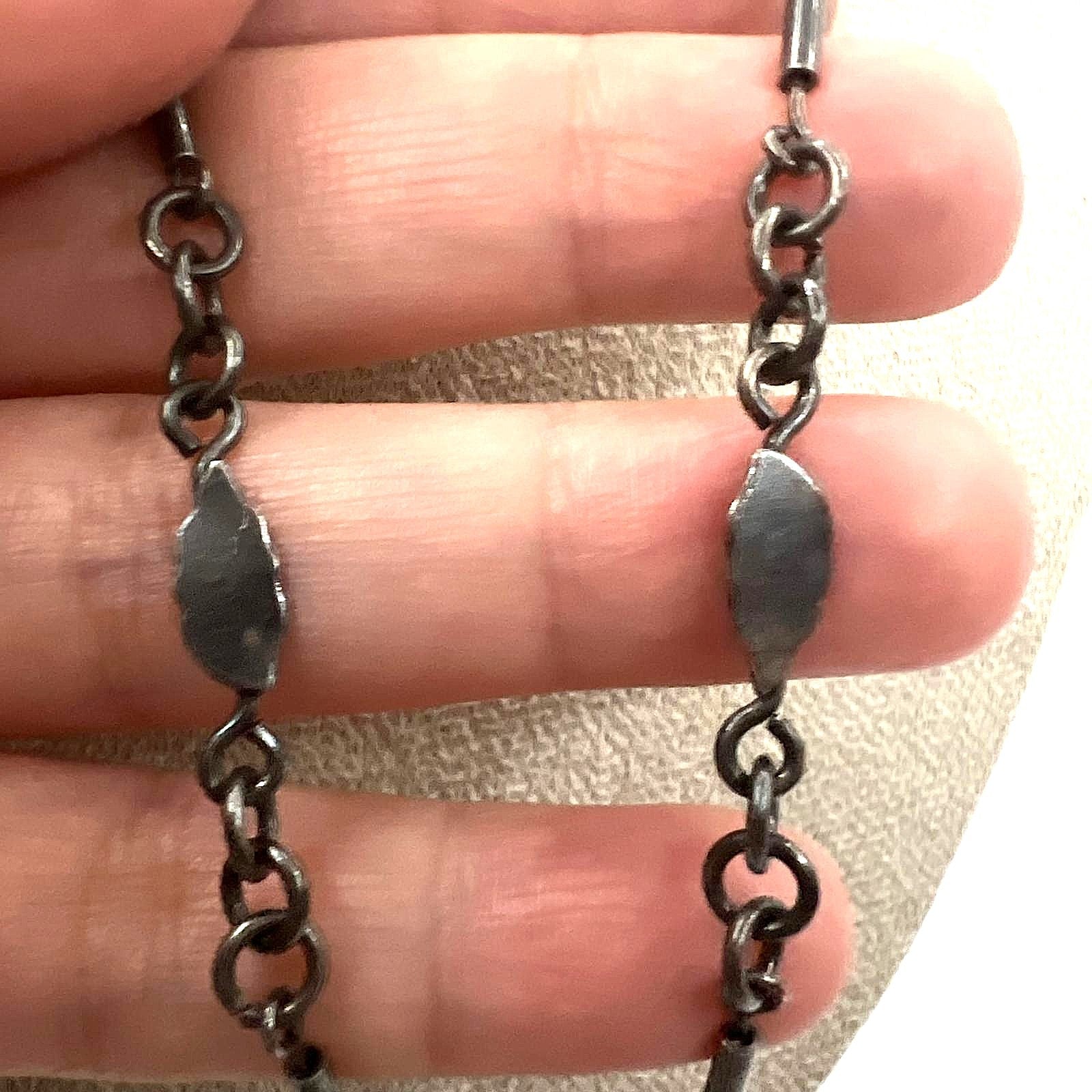 Jugendstil Bernstein Kette