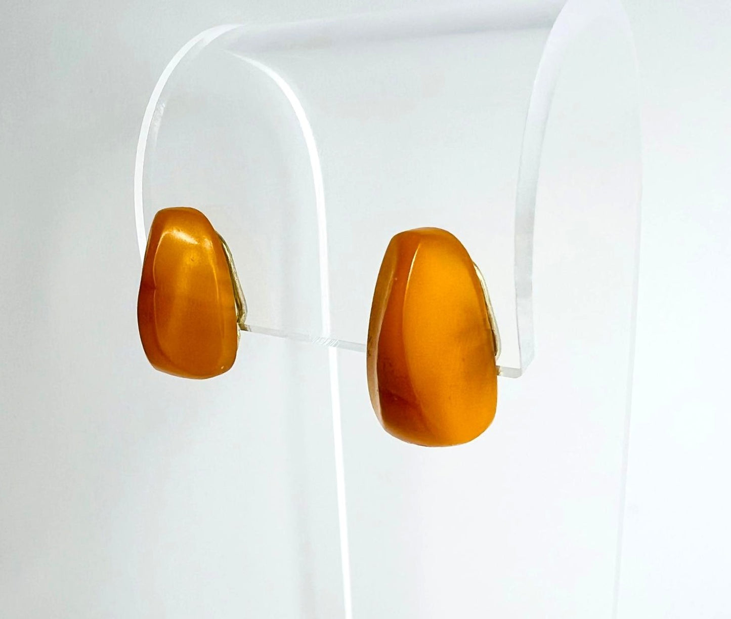 Antik Art Déco Ohrclips 