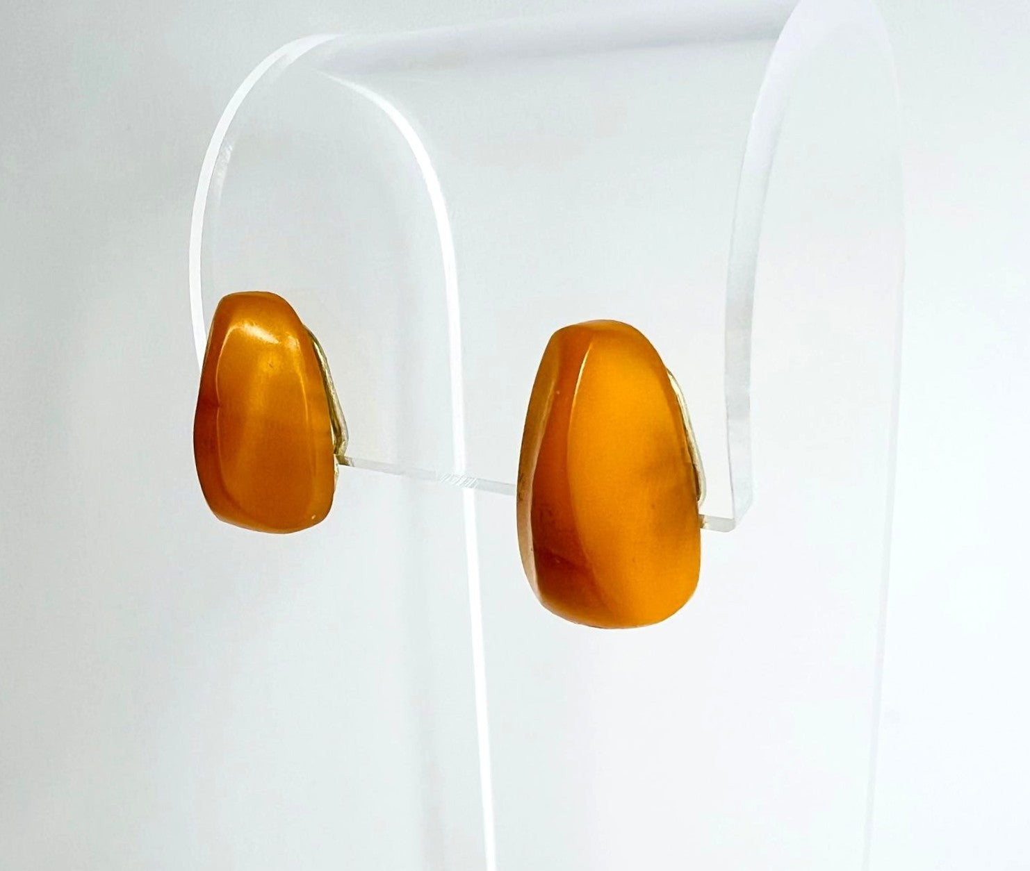 Antik Art Déco Ohrclips 