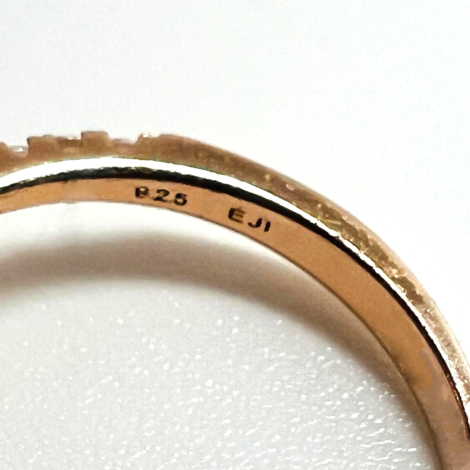 925 Silber Roségold Opal Ring 