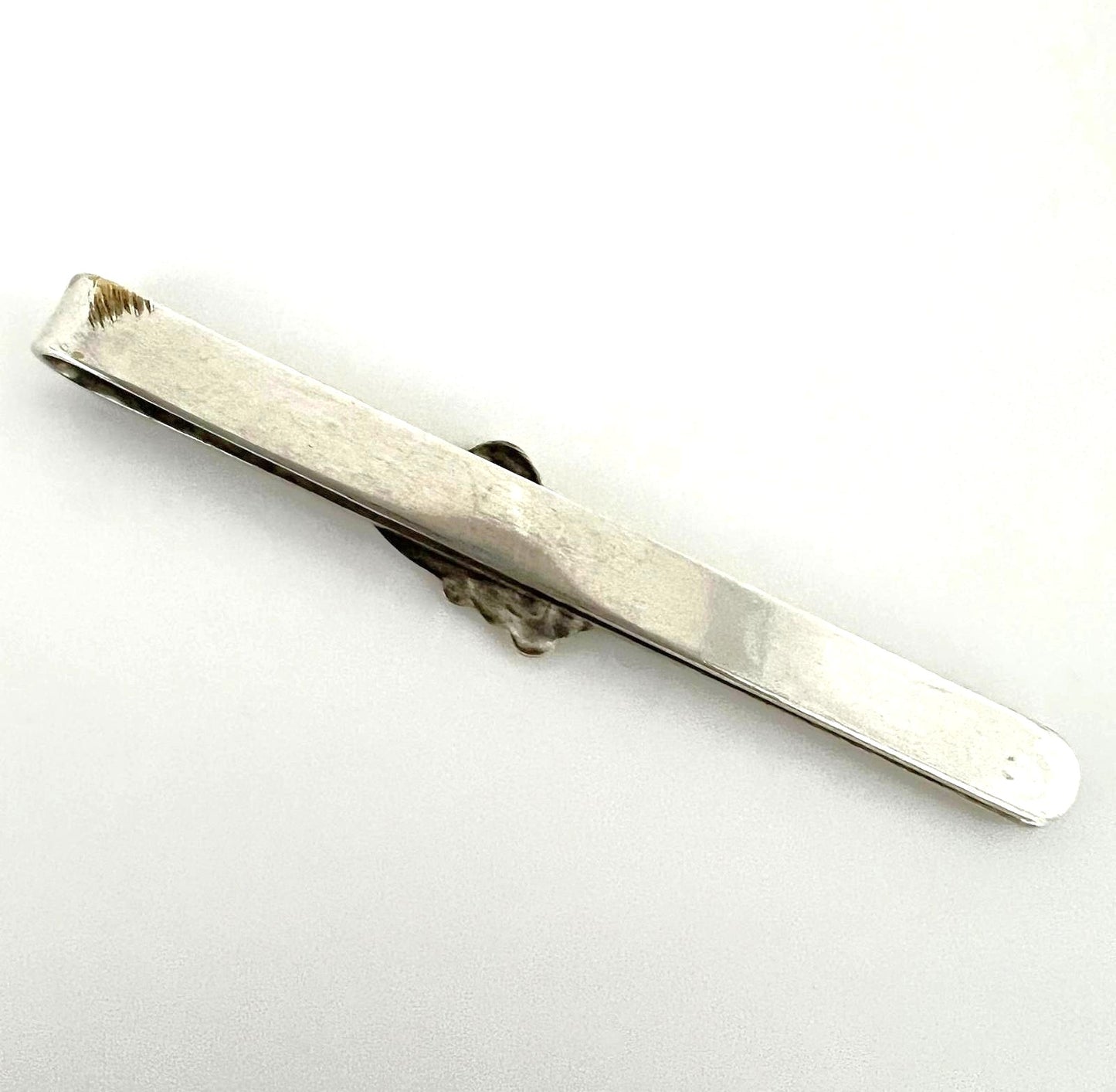 Antiker Silber Krawattenhalter 