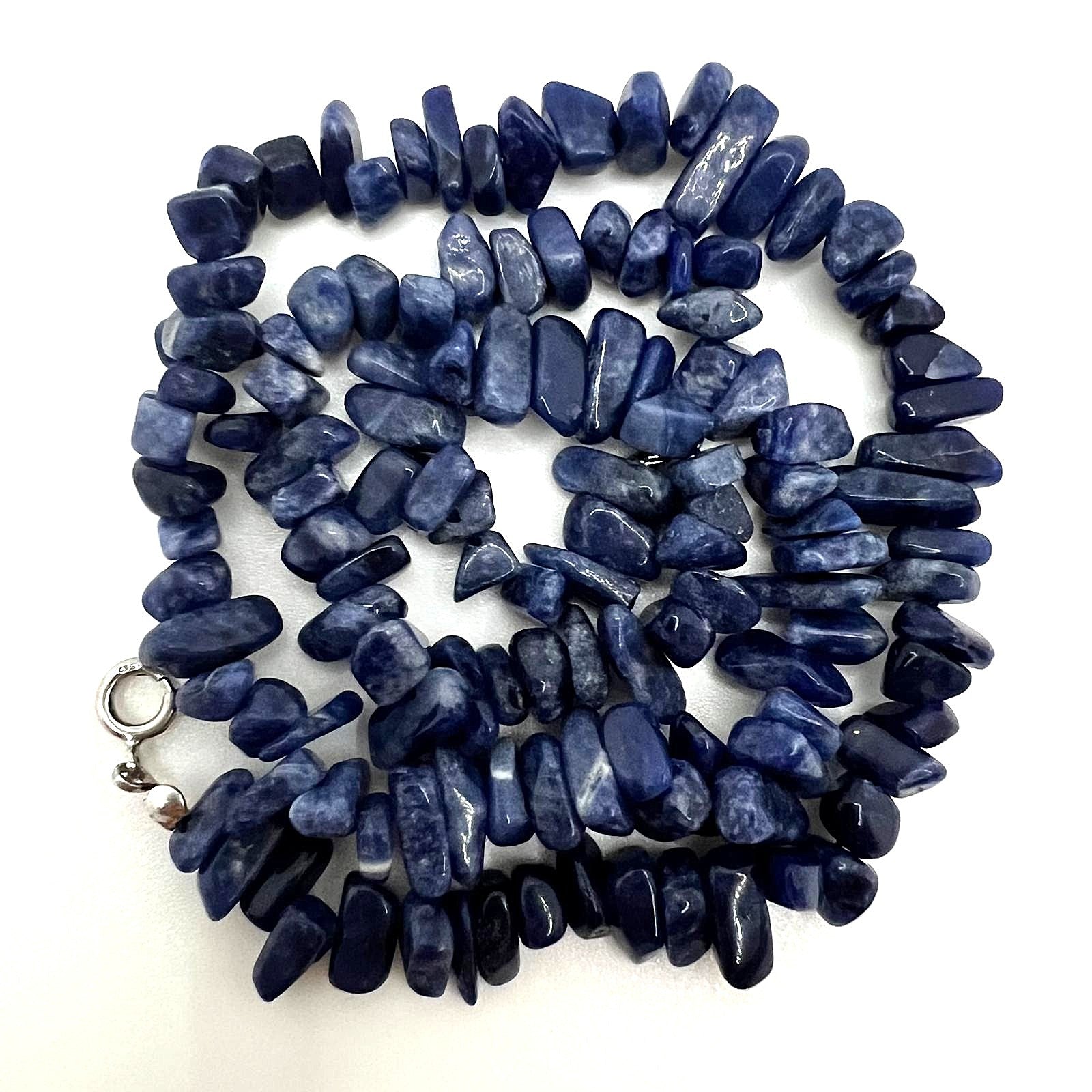 Echte Lapis Lazuli Splitterkette 