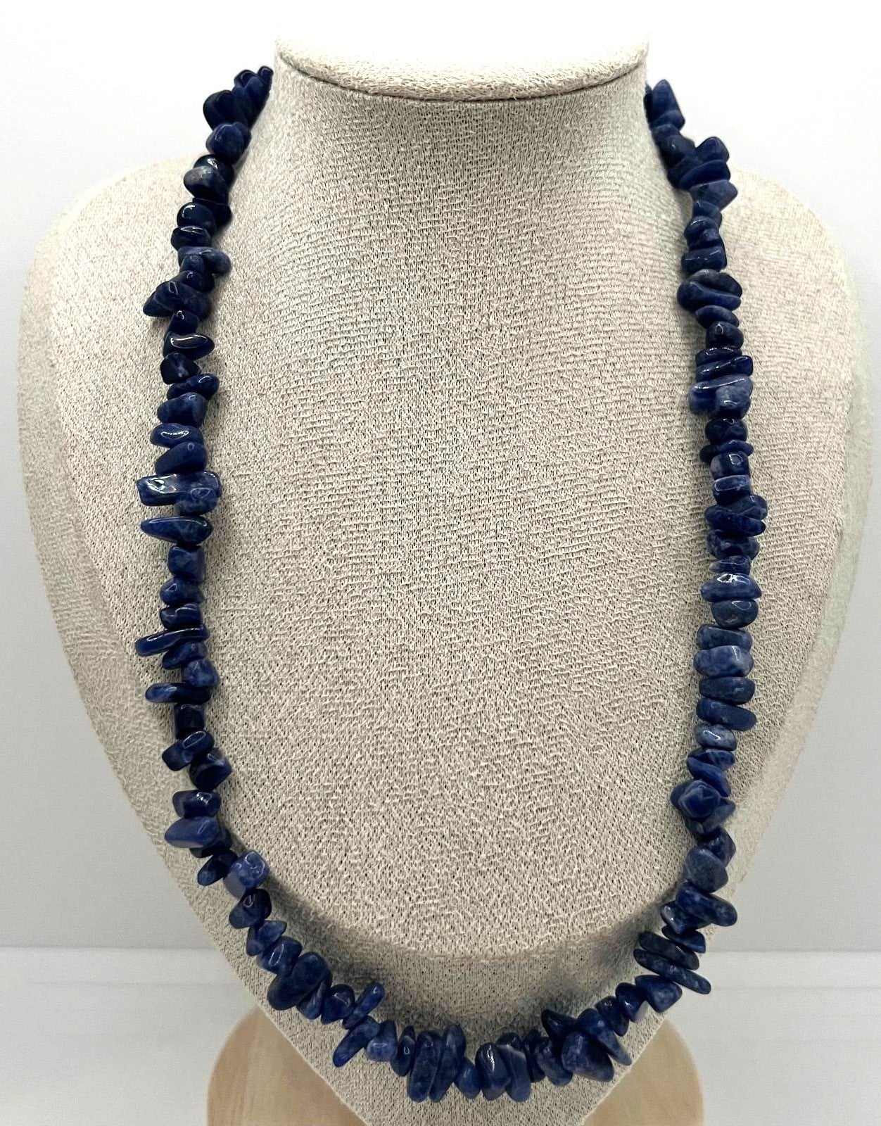 Echte Lapis Lazuli Splitterkette 