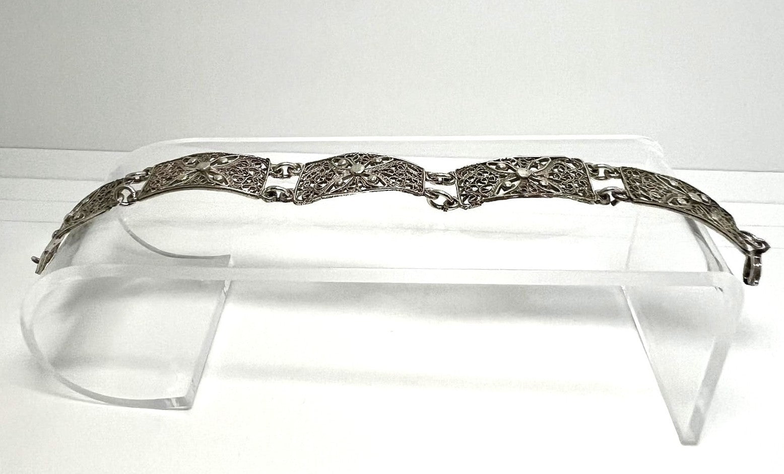 Antikes Silber Filigran Armband 