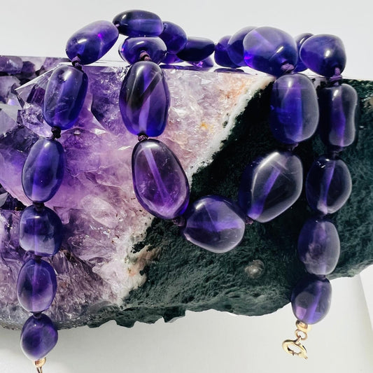 Vintage Amethyst Kette 
