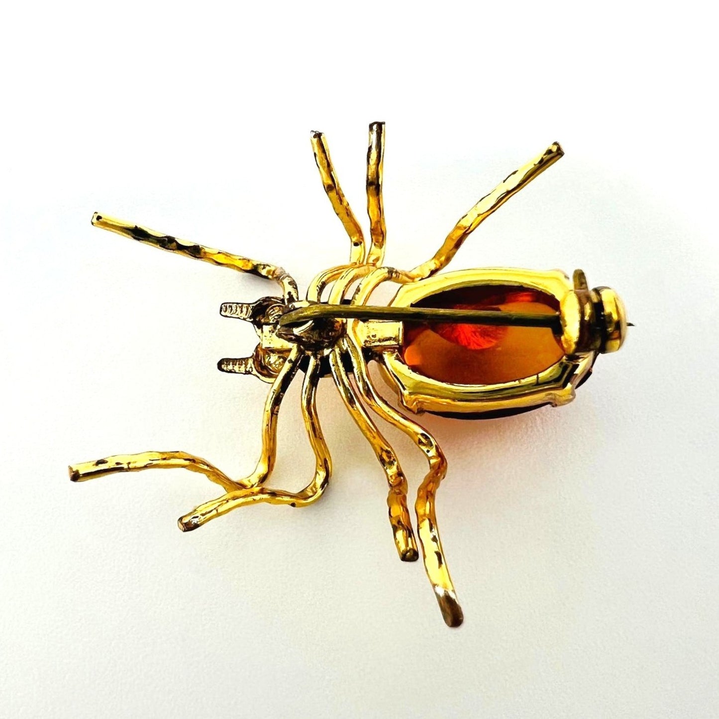 Vintage Bernstein-Brosche Spinne