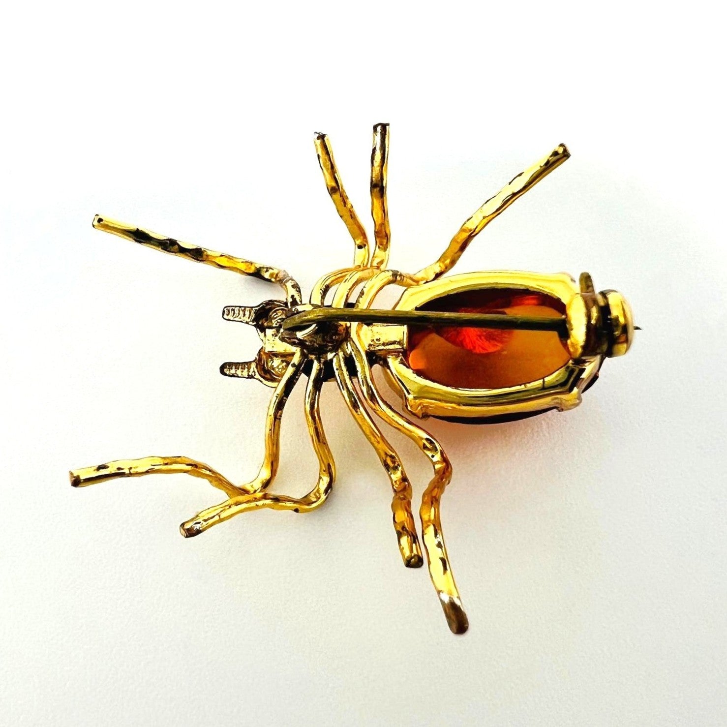 Vintage Bernstein-Brosche Spinne