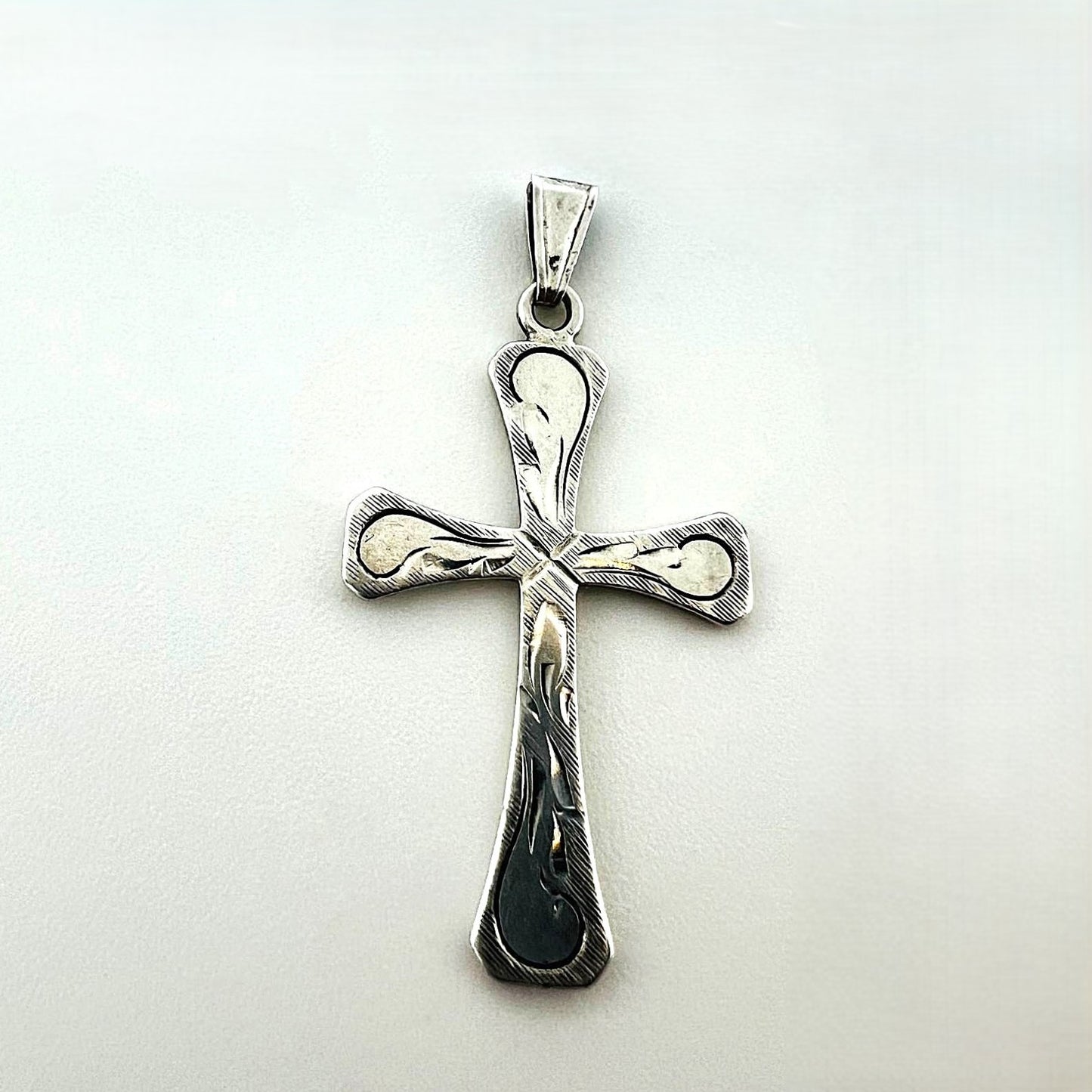 Kreuzanhänger 835 Silber