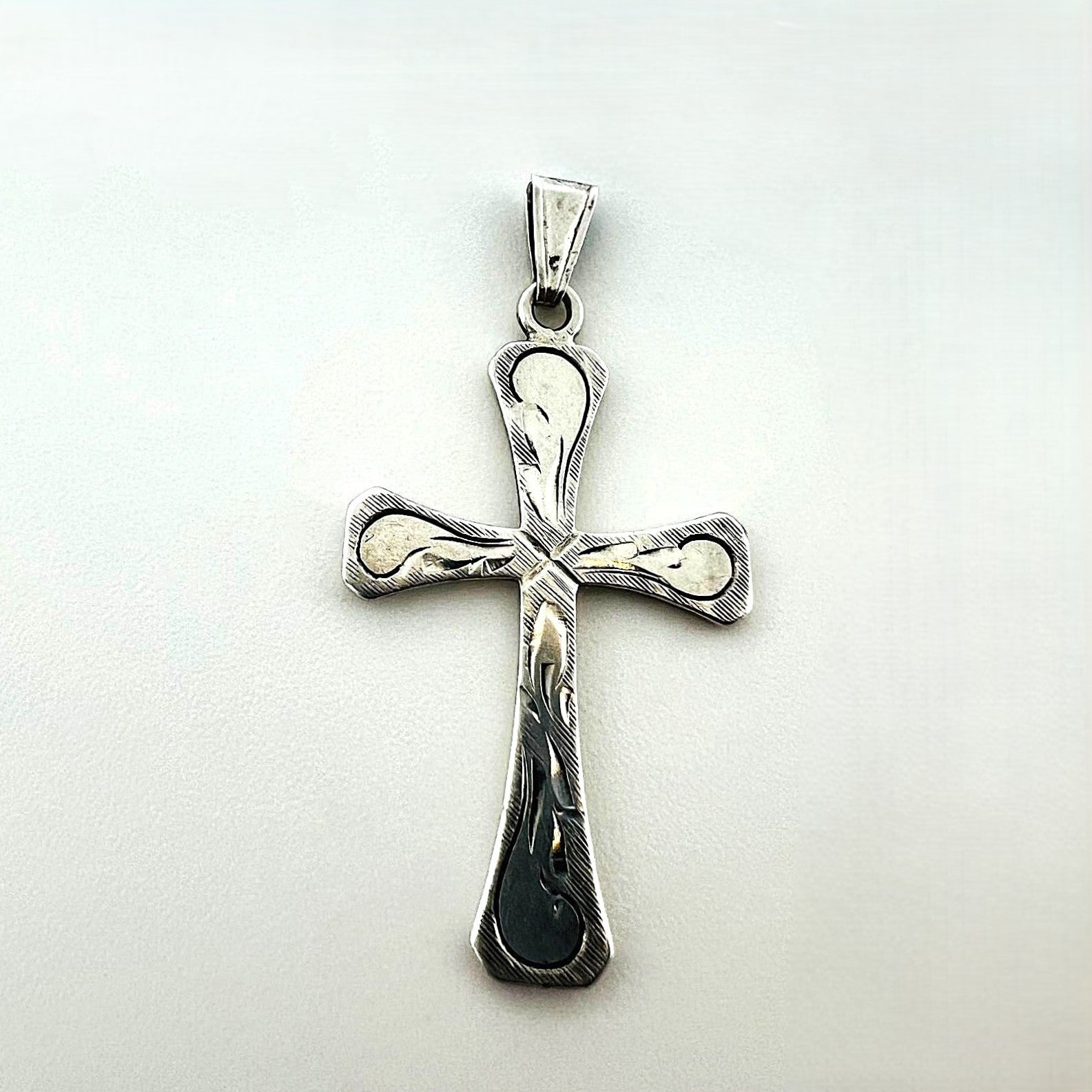 Kreuzanhänger 835 Silber