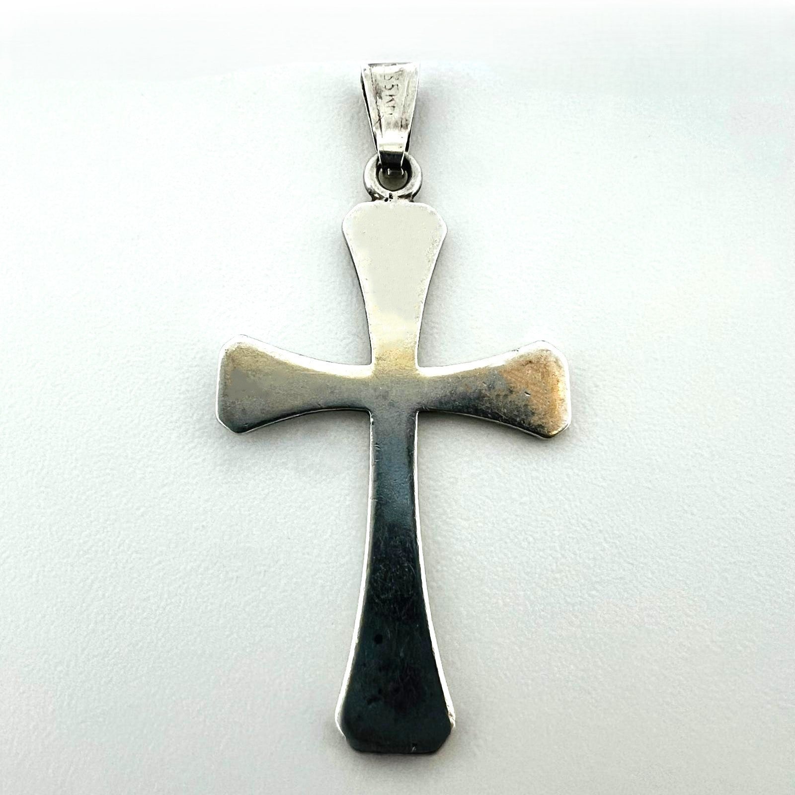 Kreuzanhänger 835 Silber