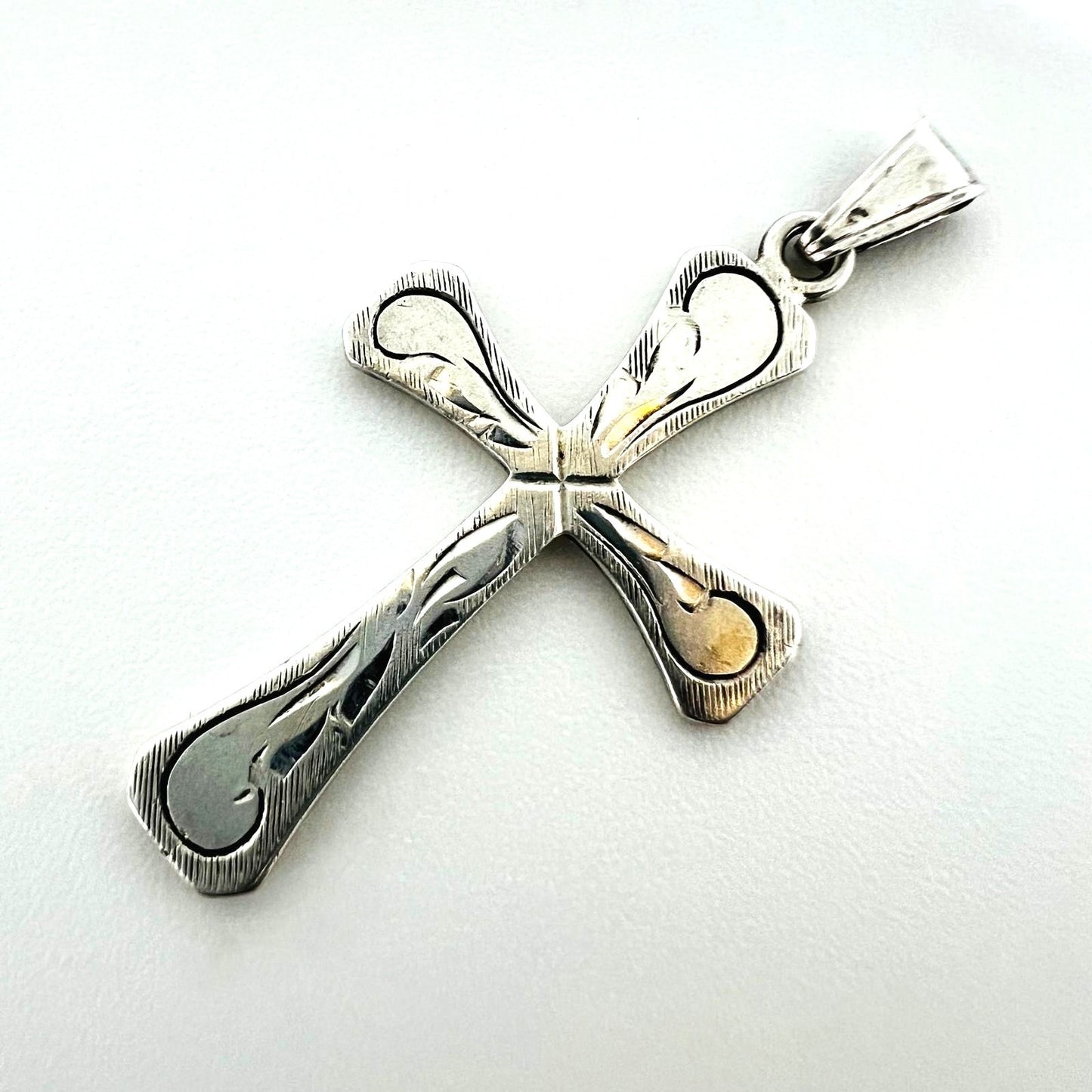 Kreuzanhänger 835 Silber