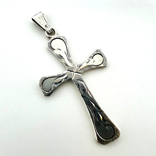 Kreuzanhänger 835 Silber