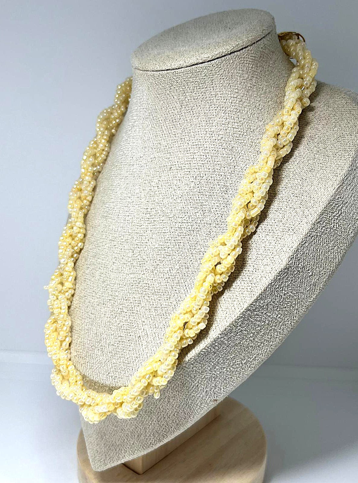 Vintage Glas-Perlenkette