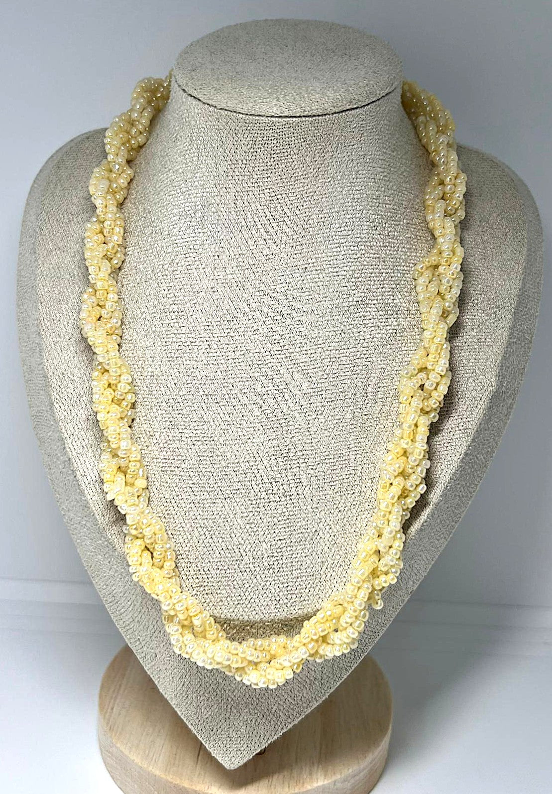 Vintage Glas-Perlenkette