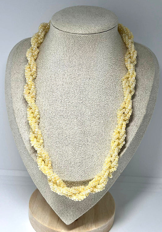 Vintage Glas-Perlenkette