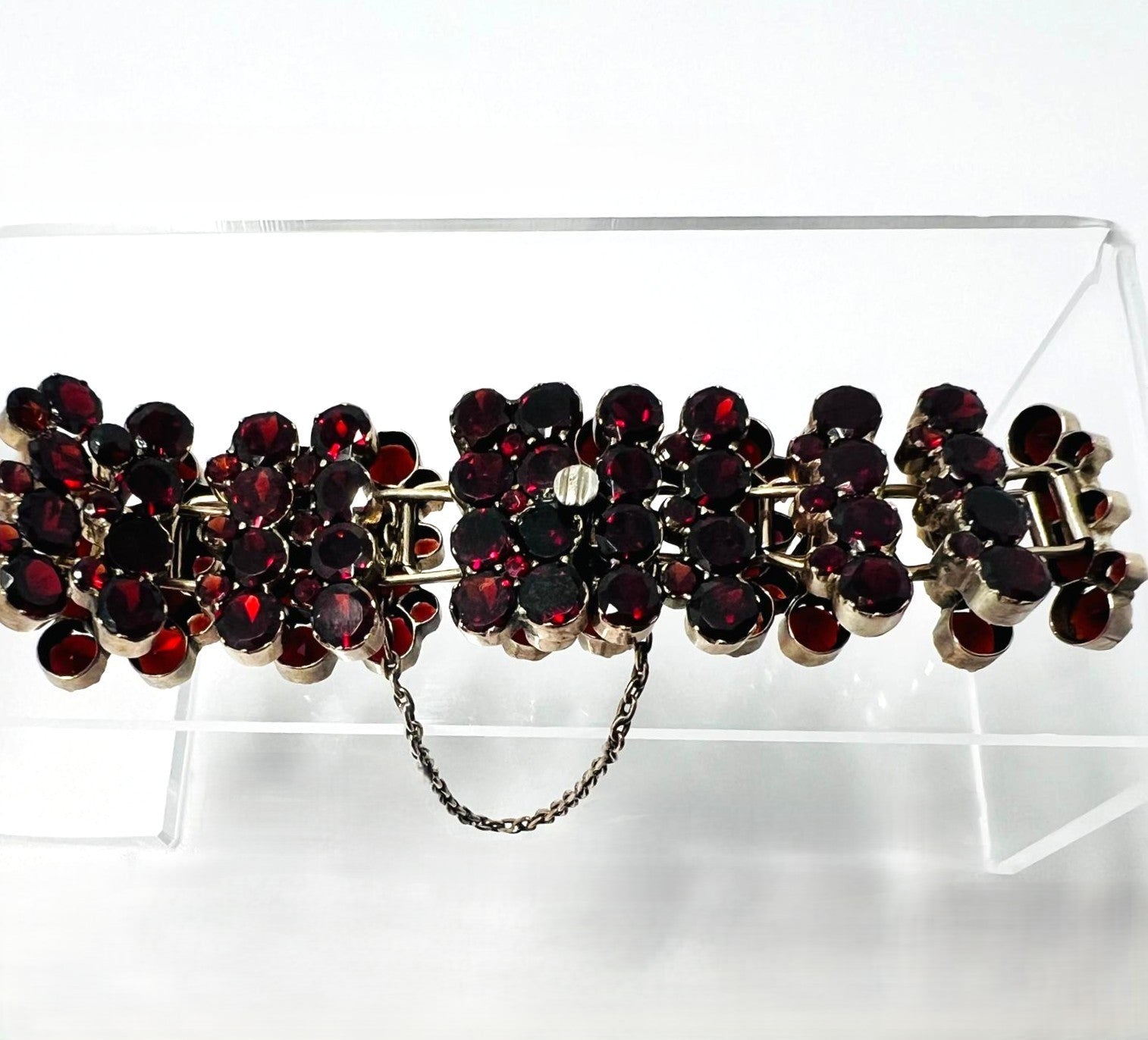 Viktorianisches Böhmisches Granat Armband 