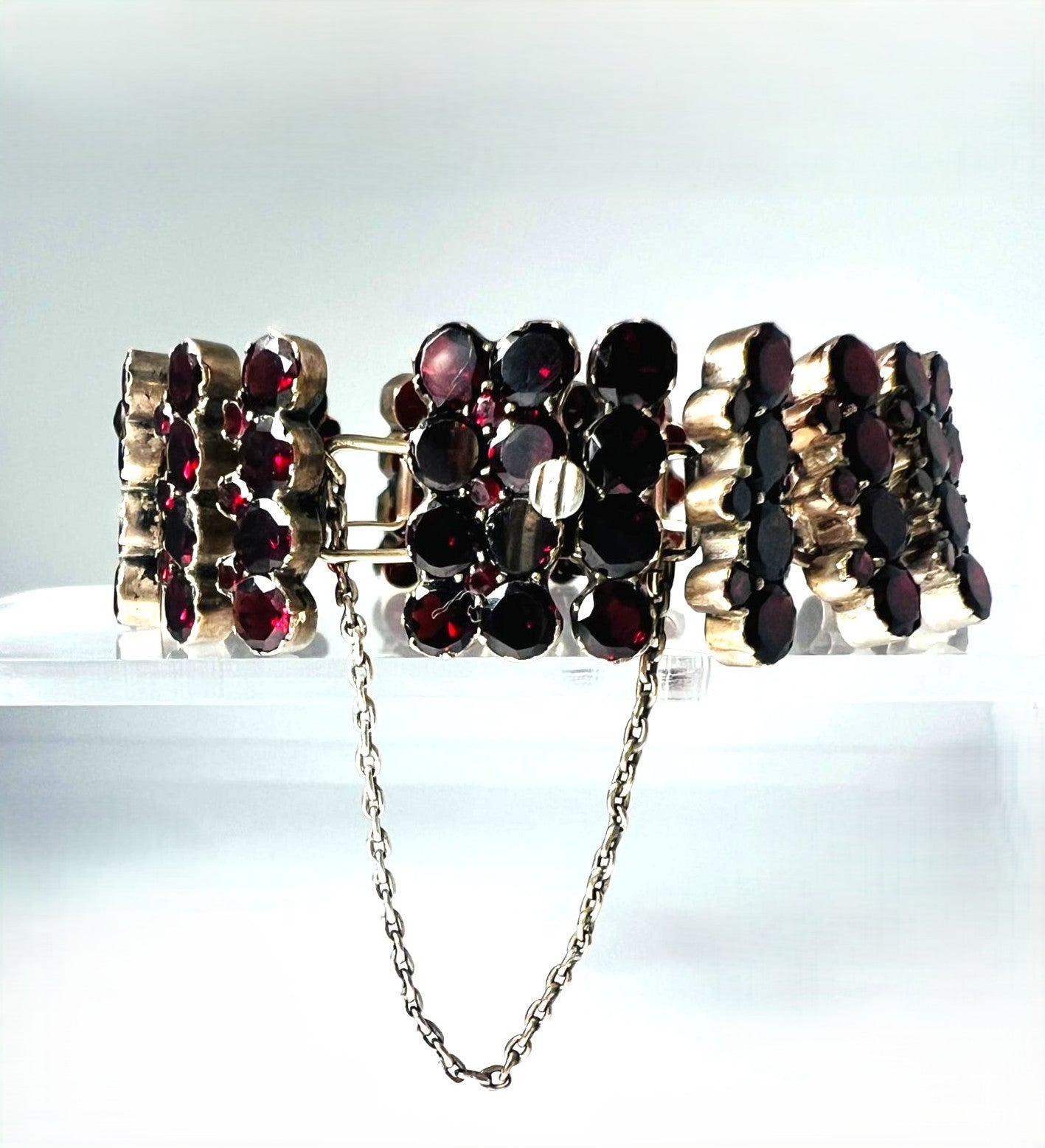 Viktorianisches Böhmisches Granat Armband 