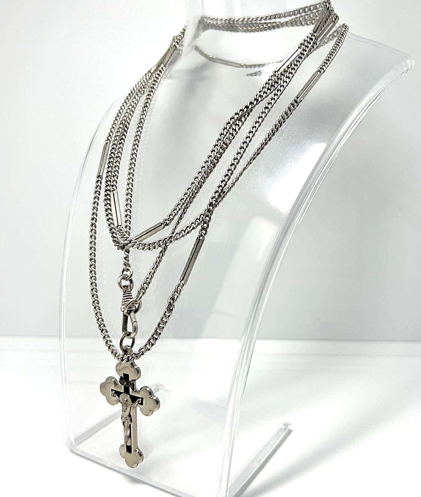 Viktorianische Silber Guard Chain 
