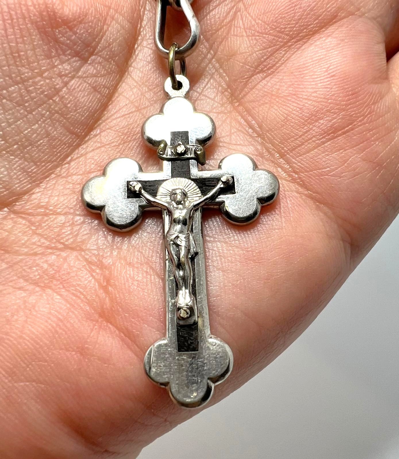 Viktorianische Silber Guard Chain 
