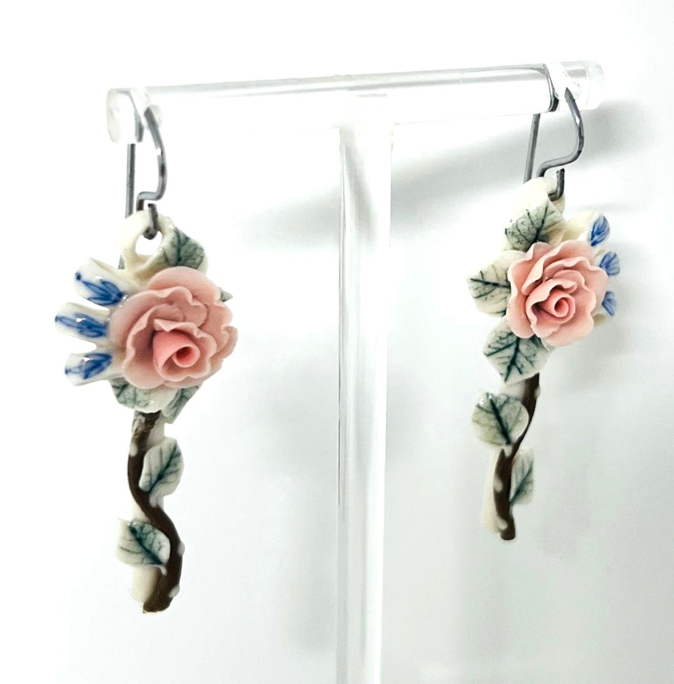Porzellan Schmuck-Set Rosen 