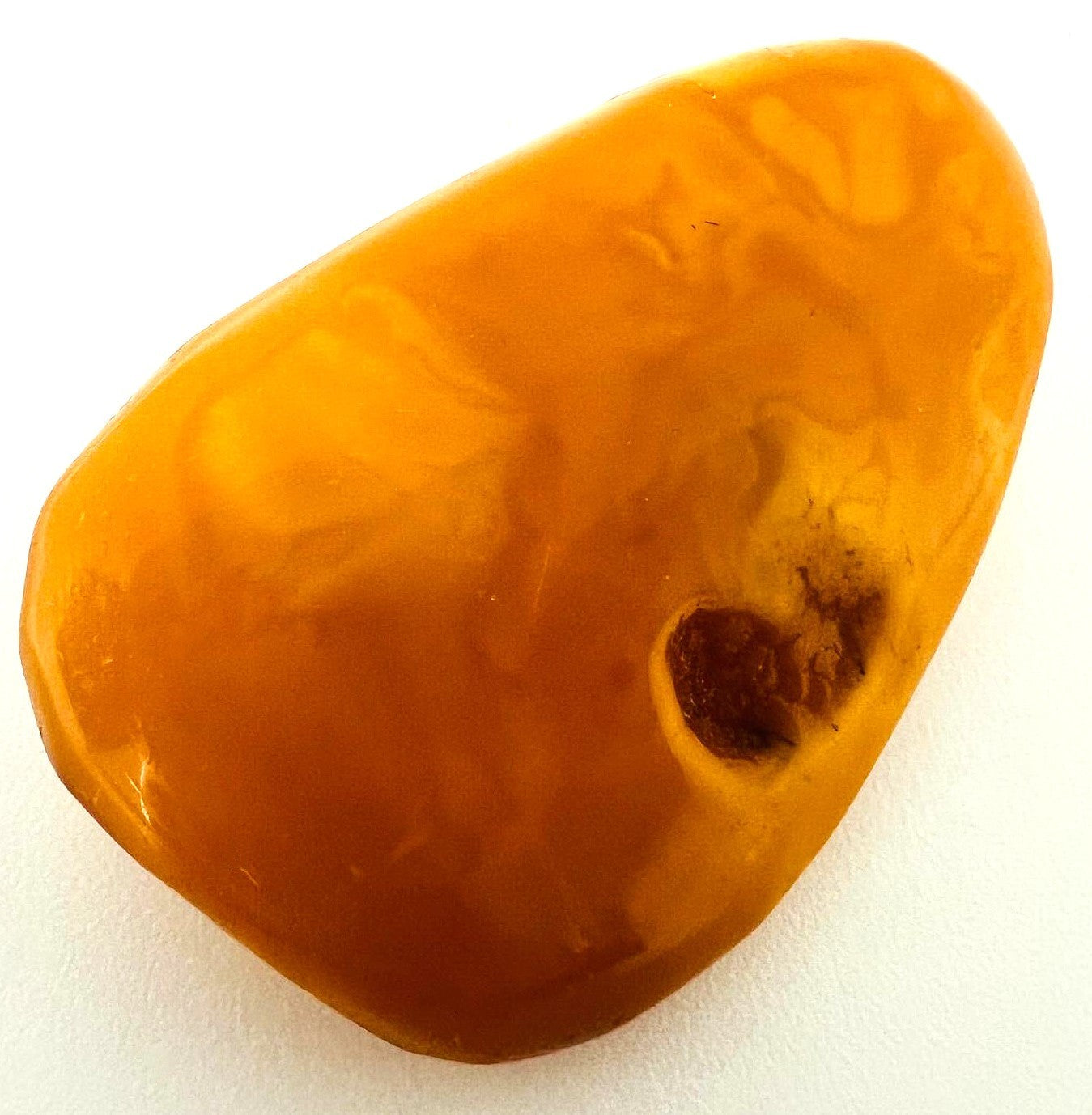Butterscotch Bernstein Brosche 
