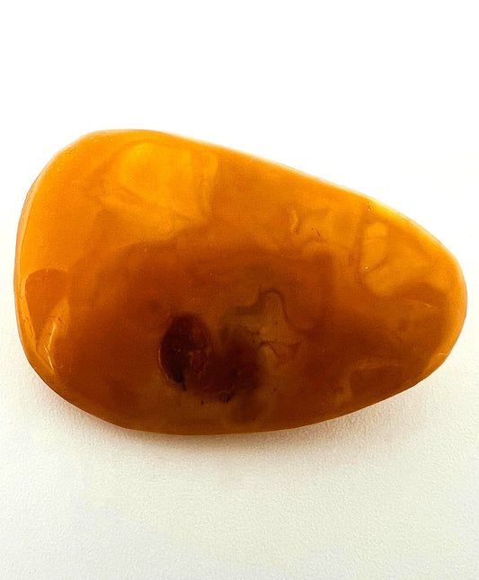 Butterscotch Bernstein Brosche 
