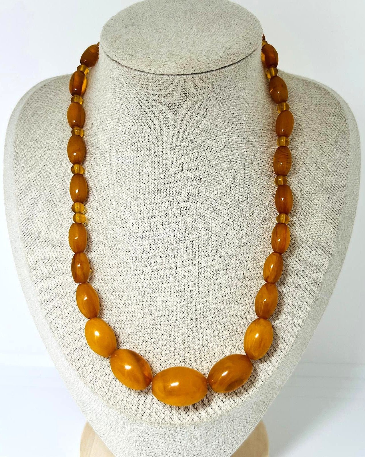 Vintage Butterscotch Bakelit Kette