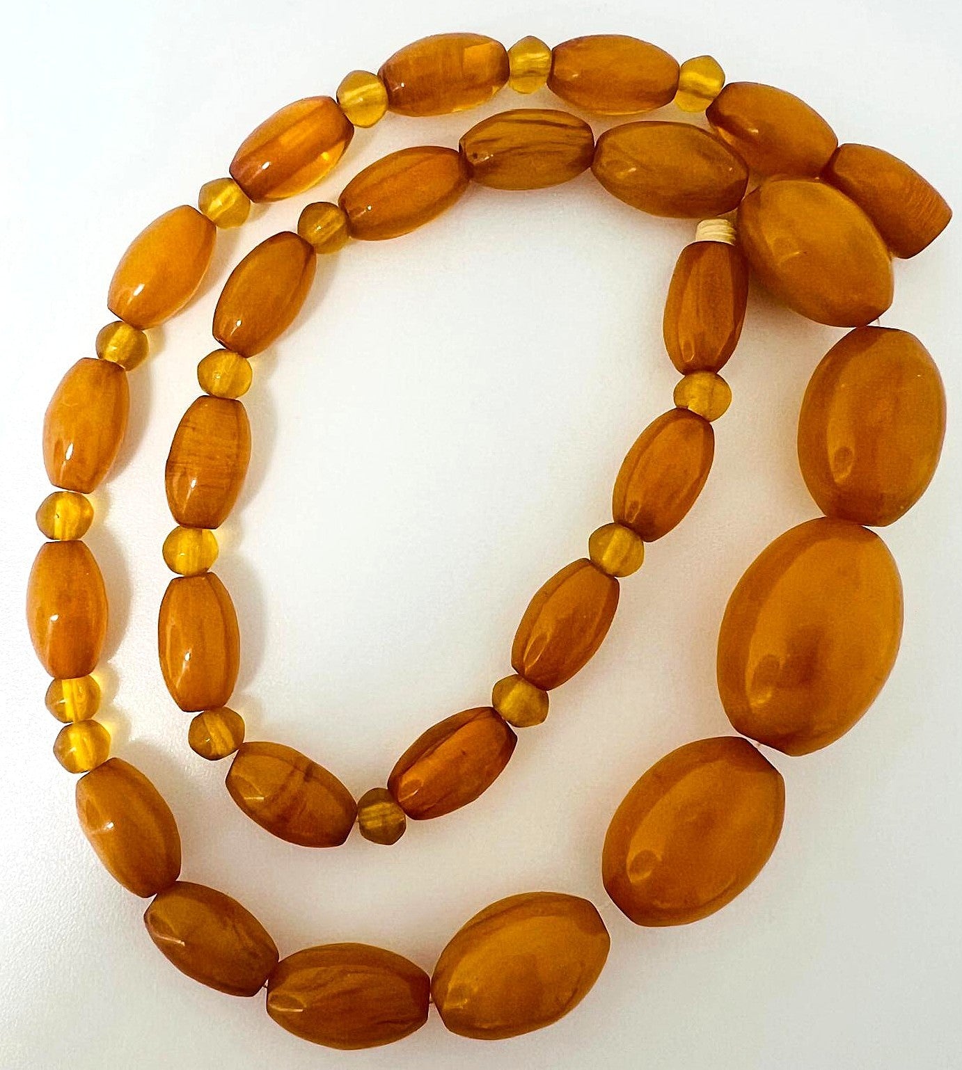 Vintage Butterscotch Bakelit Kette