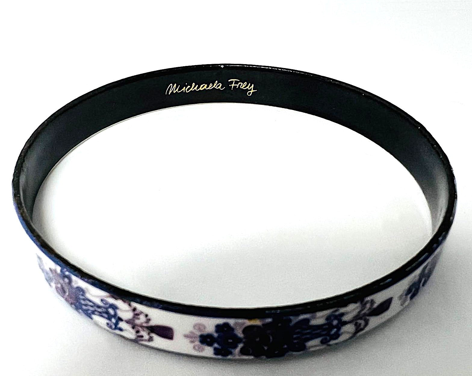 Vintage Michaela Frey Emaille-Armreif