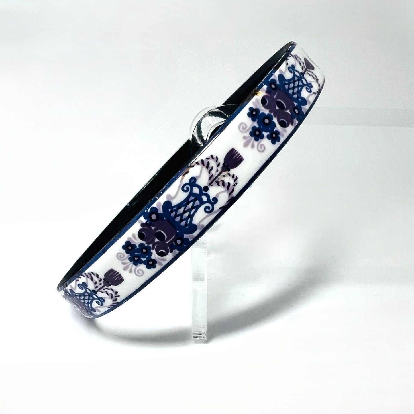 Vintage Michaela Frey Emaille-Armreif